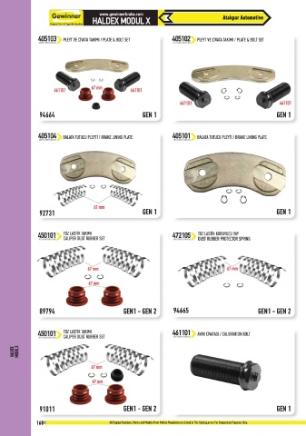 Catalogs auto parts for car and truck