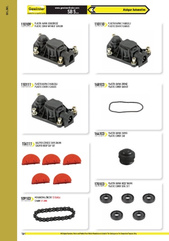 Catalogs auto parts for car and truck