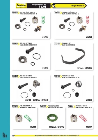 Catalogs auto parts for car and truck