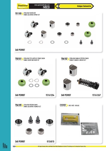 Catalogs auto parts for car and truck