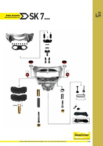 Catalogs auto parts for car and truck