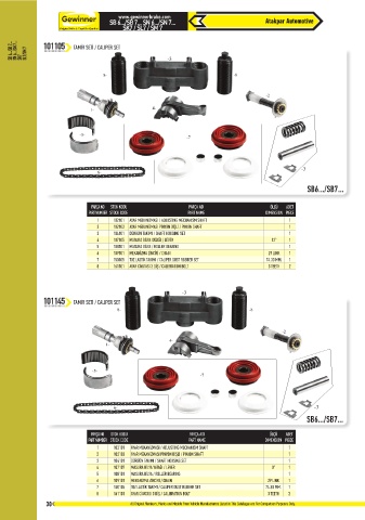 Catalogs auto parts for car and truck