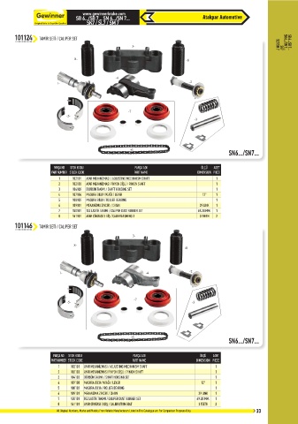 Catalogs auto parts for car and truck