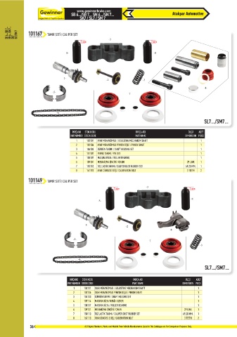 Catalogs auto parts for car and truck