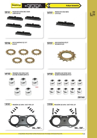 Catalogs auto parts for car and truck