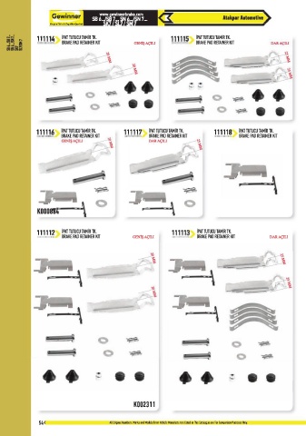 Catalogs auto parts for car and truck