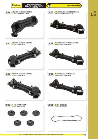 Catalogs auto parts for car and truck