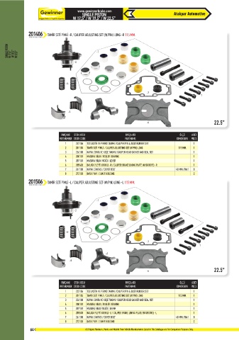 Catalogs auto parts for car and truck