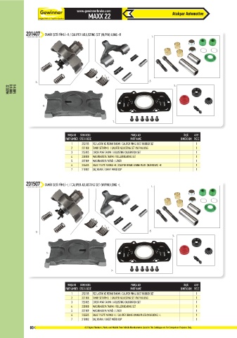 Catalogs auto parts for car and truck