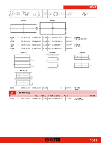 Catalogs auto parts for car and truck