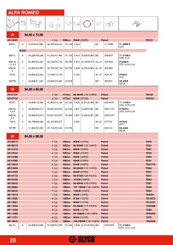 Catalogs auto parts for car and truck