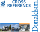 CROSS REFERENCE filters DONALDSON