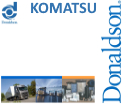 Фільтри DONALDSON для техніки KOMATSU