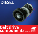 Belt drive spare parts for diesel cars