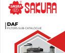 SAKURA filters for DAF trucks