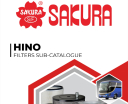 SAKURA Filters for HINO trucks