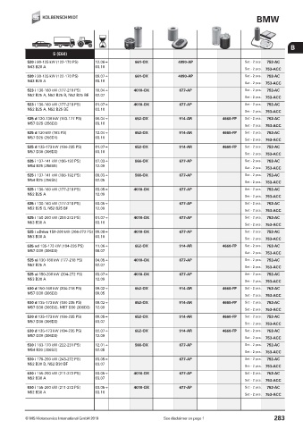 Catalogs auto parts for car and truck