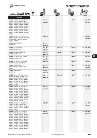 Catalogs auto parts for car and truck