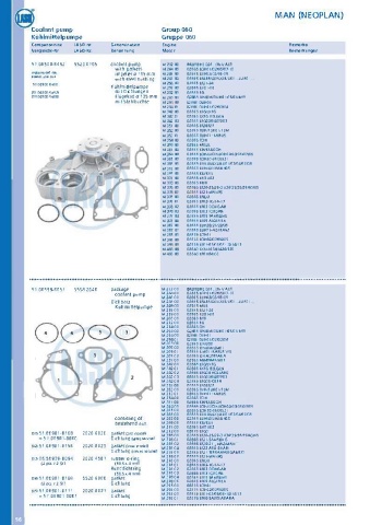 Catalogs auto parts for car and truck