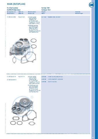 Catalogs auto parts for car and truck