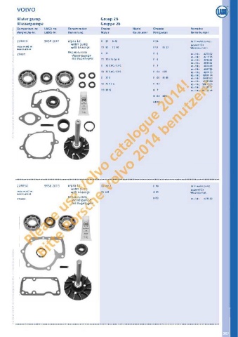 Catalogs auto parts for car and truck