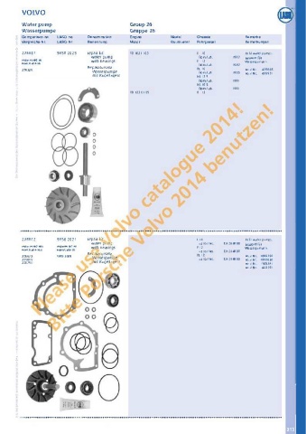 Catalogs auto parts for car and truck