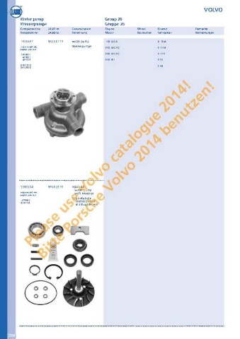 Catalogs auto parts for car and truck