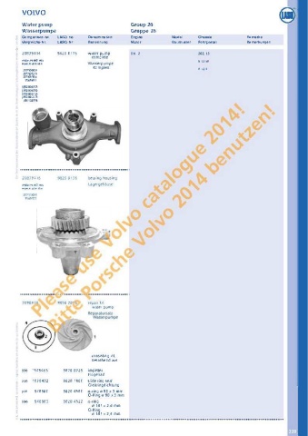 Catalogs auto parts for car and truck