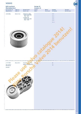 Catalogs auto parts for car and truck