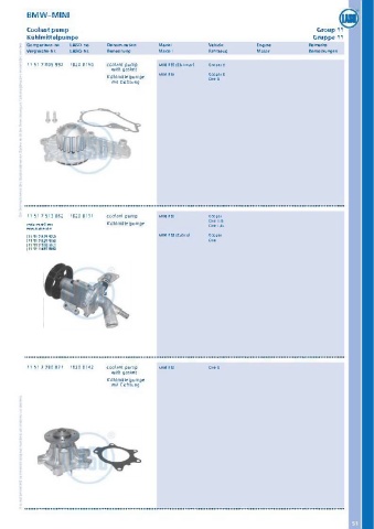 Catalogs auto parts for car and truck