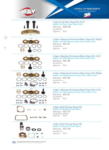 Catalogs auto parts for car and truck