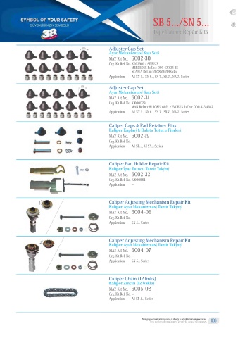 Catalogs auto parts for car and truck