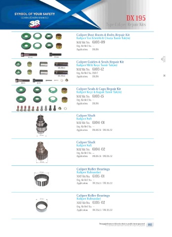 Catalogs auto parts for car and truck