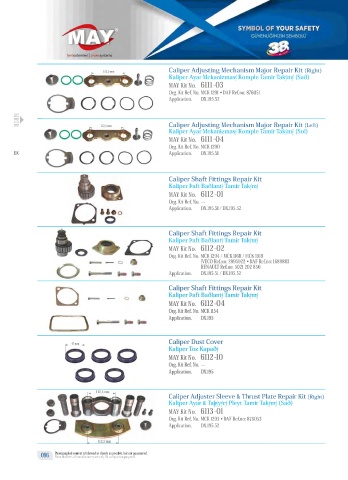 Catalogs auto parts for car and truck