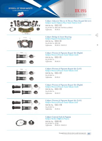 Catalogs auto parts for car and truck