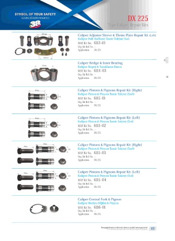 Catalogs auto parts for car and truck