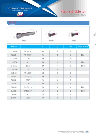 Catalogs auto parts for car and truck