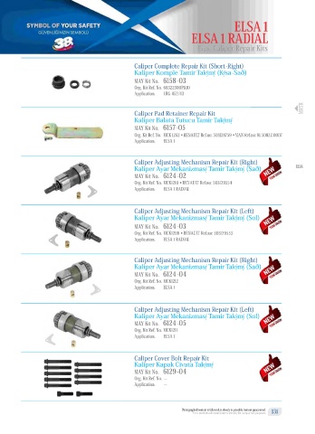 Catalogs auto parts for car and truck