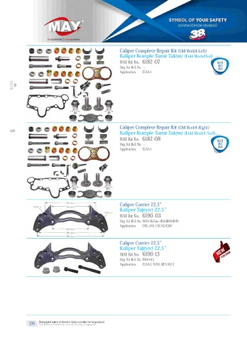 Catalogs auto parts for car and truck