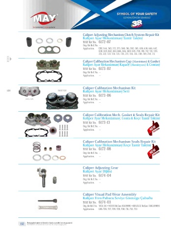 Catalogs auto parts for car and truck