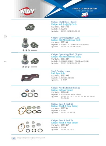 Catalogs auto parts for car and truck