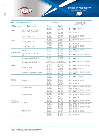 Catalogs auto parts for car and truck