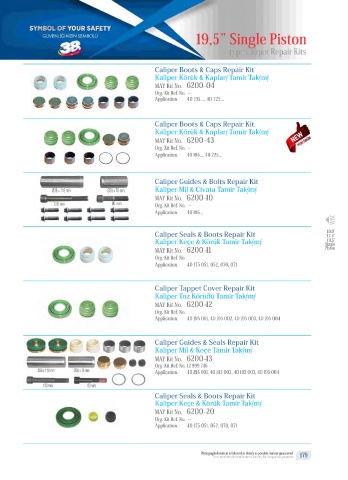 Catalogs auto parts for car and truck