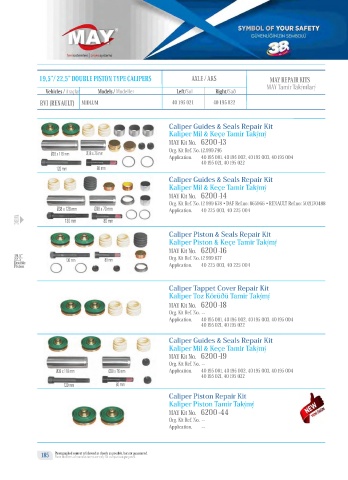 Catalogs auto parts for car and truck