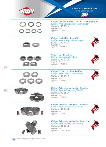 Catalogs auto parts for car and truck