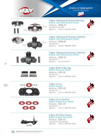 Catalogs auto parts for car and truck