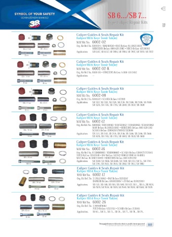 Catalogs auto parts for car and truck