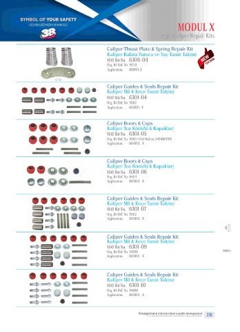 Catalogs auto parts for car and truck