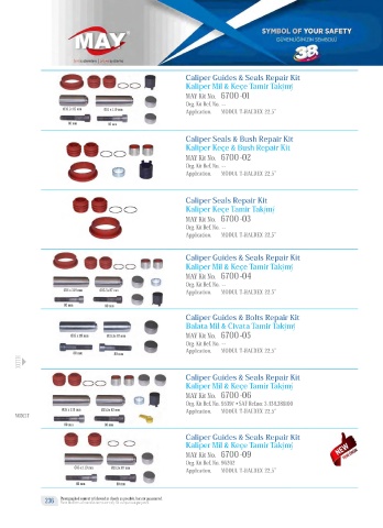 Catalogs auto parts for car and truck