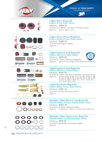 Catalogs auto parts for car and truck